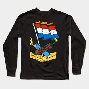 dutch fireworks fan. vuurwerk, cobra 6. Long Sleeve T-Shirt